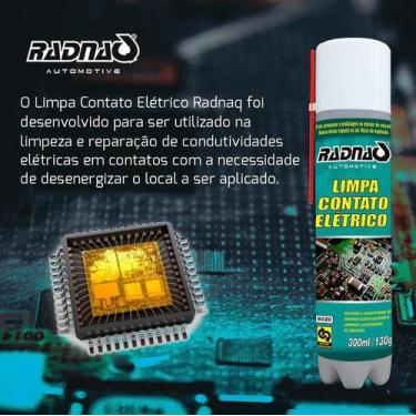 Imagem de Limpa contato eletrico  300ml aerosol radnaq