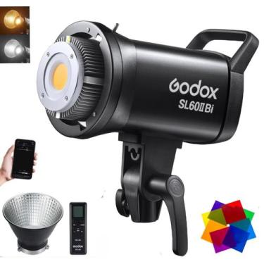 Imagem de Luz de vídeo LED Godox SL60iibi bicolor 75W 2800K-6500K
