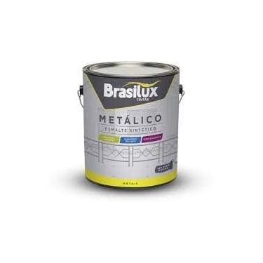 Imagem de Tinta Esmalte sintético 3,6 L Dourado Brasilux Metálico