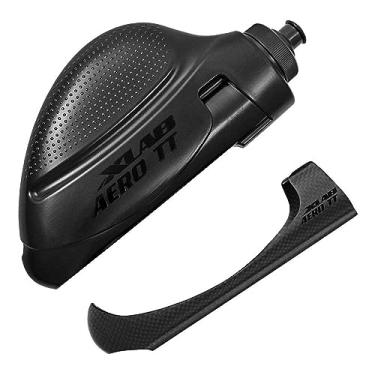 Imagem de XLAB Sistema de gaiola e garrafa de água Aero TT: gaiola preta furtiva e garrafa
