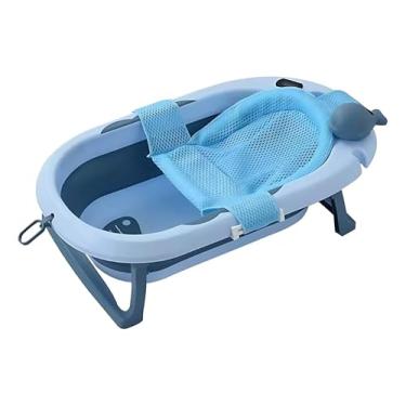 Imagem de Banheira Ofurô Dobrável P/Bebê Com Rede Ergonômica Inclusa