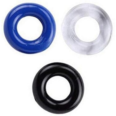 Imagem de Conjunto com 3 anéis Penianos Resistentes e Flexíveis