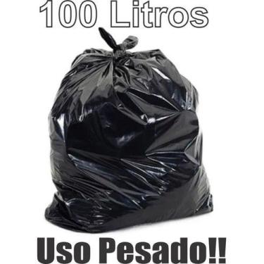 Imagem de Saco De Lixo 100 Litros 5 Kg Uso Pesado  + Brinde Gratis - HIGIPACK
