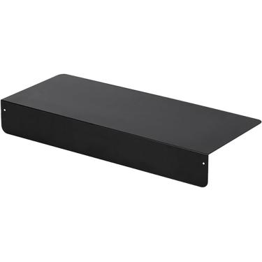 Imagem de Cozinha Geladeira Gap Board Side Alargamento Extensão Defletor Sem Perfuração Placa De Armazenamento Bancada Gap Rack Adequado Para Cozinha Banheiro Peitoril Da Janela Lavanderia, Black, 40x20cm