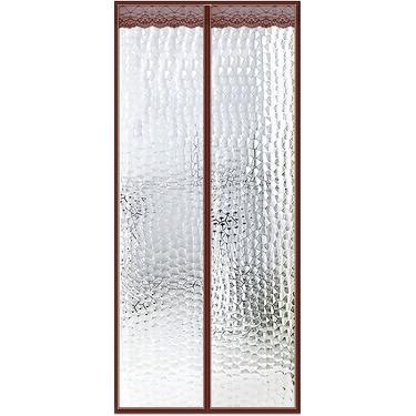 Imagem de Porta De Tela Magnética Isolada, à Prova De Vento Ar Condicionado Resistente Ao Frio Cortina Divisória Portas Dobráveis Bi-fechamento Automático, Para Varanda Portas Desli, D, 130x230CM