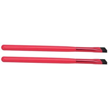 Imagem de Ferramenta de maquiagem de sobrancelha de maquiagem 2pcs olho de olho para mulheres vermelhas