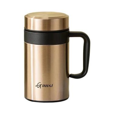 Imagem de Garrafa Térmica Clássica De Aço Inoxidável a Vácuo, Portátil, Com Alça