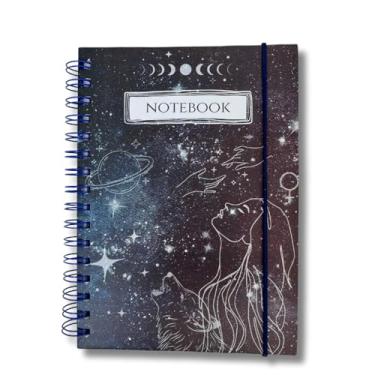 Imagem de Caderno Pautado Céu A5 100 Folhas Papel 90g The Modern Girl Shop (1, Azul)
