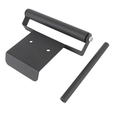 Imagem de lyrlody Suporte de Telefone Celular de Motocicleta GPS Phone Monte Suporte Black Metal Navigation Stand Substituição para 450mt 450 MT MT450 2024+ Com de Segurança Aprimorada