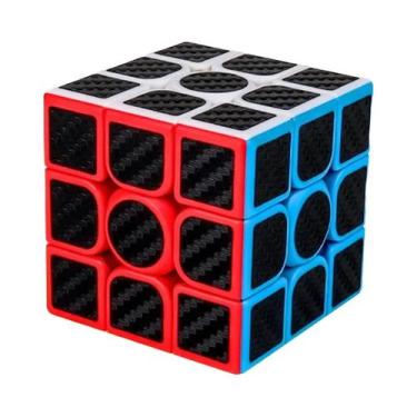 Imagem de Cubo Mágico De Fibra De Carbono Série Alienígena 2x2 3x3 4x4 5x5 Pirâm