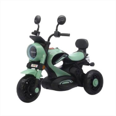 Imagem de Moto Elétrica Brinquedo Crianças Bivolt Mini Triciclo Led - BANG TOYS