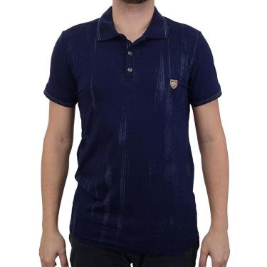 Imagem de Camisa Polo Masculina Olho Fatal Marinho - 9501401108-Masculino