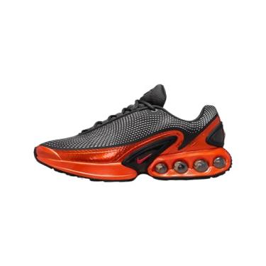 Imagem de Nike Tênis masculino Air Max Dn (HJ6695-001, cinza escuro/vermelho salsa), Cinza fumê escuro/cinza fumê escuro/cinza escuro metálico/vermelho salsa, 39