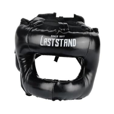 Imagem de Dynwave Capacete de boxe, capacete de kickboxing, proteção de cabeça para artes marciais, Preto