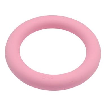 Imagem de oshhni Power 8lbs Equipamento de treino portátil antiderrapante para treino em casa Anel de peso para aeróbica Pilates Fitness em casa, Rosa
