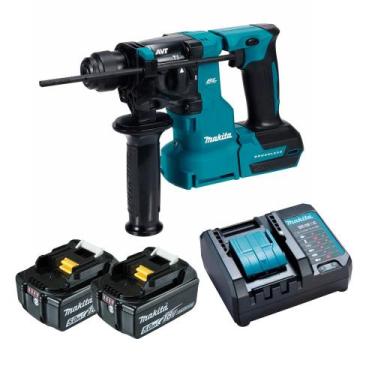 Imagem de Martelete Rotativo 18V DHR183Z Com 2 Baterias 5Ah Makita