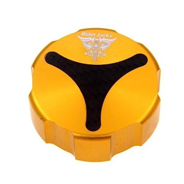 Imagem de Riderjacky Para BMW R1200C 1996-2005, R 1200C Indep.2001-2004, R1200CL 2002-2005, R1200GS 2003-2013, R1200 GS Adventure 2005-2014 CNC Reservação de fluido de freio traseiro de motocicleta voir tampa tampa tampa