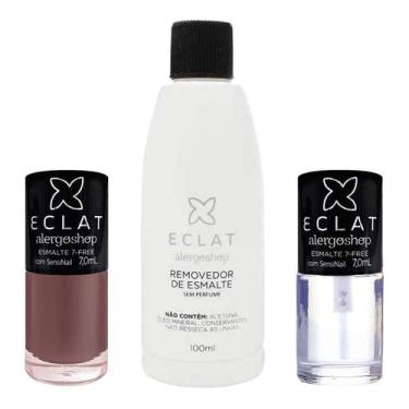 Imagem de KIT Esmaltes Araucária + Top Coat + Removedor Alergoshop