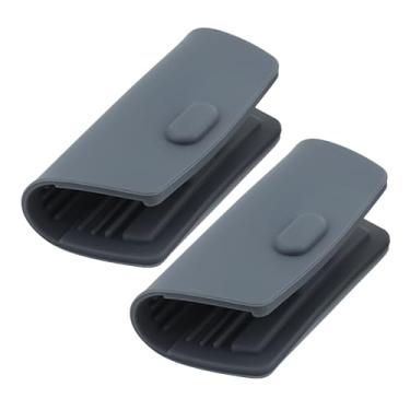 Imagem de Rrlihjgu Pega De Silicone Para Frigideira De Ferro Fundido - Par De Capas De Silicone Para Cabos De Panela | Acessórios para Fogão Grelha Grill Frigideira Cozinhar Aquecer