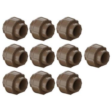 Imagem de Kit Com 10 Unidades União Soldável 32 Mm Tigre