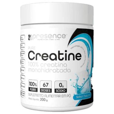 Imagem de Pure Creatine 100% Monohidratada Suplemento em pó 200g - presence