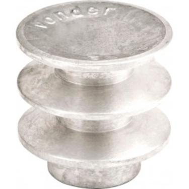 Imagem de Polia Alumínio 60mm 2 Canais Perfil B - Vonder