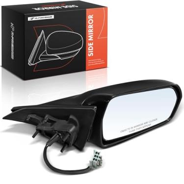 Imagem de A-Premium Espelho retrovisor traseiro externo preto preto compatível com Honda Accord 1998 1999 2000 2001 2002