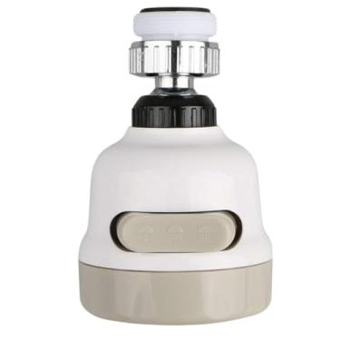 Imagem de Adaptador De Torneira 360° Giratório Universal - Bico Arejador Com 3 Tipos de Jato de Água, Chuveirinho para Cozinha, Pia, Tanque e Lavanderia - Economia de Água KOALAECOM®
