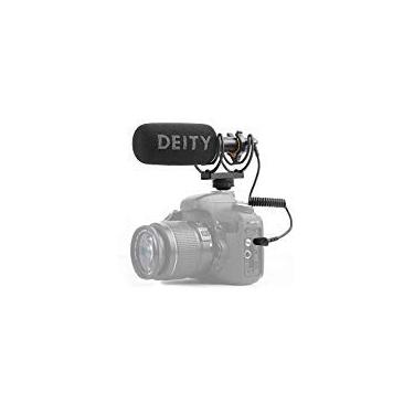 Imagem de Microfone direcional de pistola V-Mic D3 Super-Cardioid com suporte de choque Rycote e Pano Pergear para DSLRS, câmeras, smartphones, tablets, gravadores práticos, transmissores de laptop e mochila