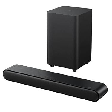 Imagem de TCL Barra de som de 2,1 canais com subwoofer sem fios (modelo S4210, modelo 2023), Dolby Audio, DTS virtual: X, Bluetooth, entrada de assistente de voz, montagem na parede e cabo HDMI incluídos,