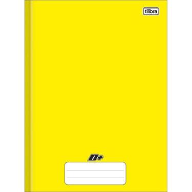 Imagem de Caderno brochura 96 fls D+ Tilibra, Amarelo