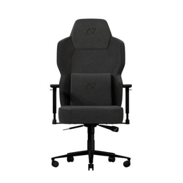 Imagem de Cadeira Gamer Magna Grafite Elements, Ergonômica, Reclinável 180°, Braços 2D, Almofadas Lombar e Cervical, Base Metálica, Suporta até 130kg
