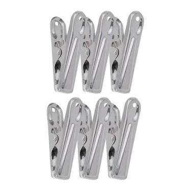 Imagem de Prendedor de Embalagens em Aço Inox 6un - Mimo Style