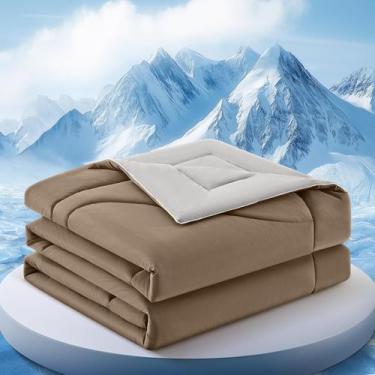 Imagem de Edredom de resfriamento FineMay Queen Size Brown
