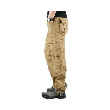 Imagem de Calças Cargo Táticas Masculinas Em Camuflagem De Alta Qualidade Em Alg