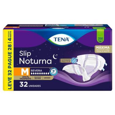 Imagem de Fralda Geriátrica Tena Slip Noturna Tamanho M Leve 32 Pague 28 Unidade