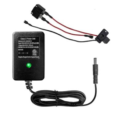 Imagem de VitalKos Carregador de bateria 24V com linha de conexão de bateria para veículo infantil de 24V, para melhor escolha, roda de energia, Wrangler, Kid Trax, baterias de carro elétrico Dynacraft