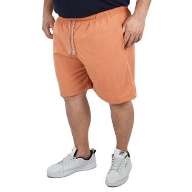 Imagem de Short Tactel elastano Extra Grande G1 ao G6 Plus Mescla - BUTU BIRU MO