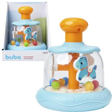 Imagem de Brinquedo Carrossel De Atividades Buba Educativo Para Bebês Estimula C
