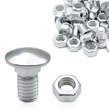 Imagem de SYudwen Kits de parafusos e porcas de para-choque dianteiro e traseiro compatíveis com Chevy El Camino Monte Carlo GTO Cutlass Nova 1964-1972, substitui OE #4A00080-A (28 peças)