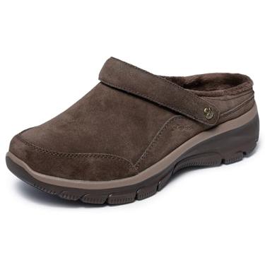 Imagem de Skechers Mule feminino fácil de lidar, charmoso, Chocolate, 34