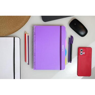 Imagem de Confetti - Agenda Planner Semanal Splash Lilás