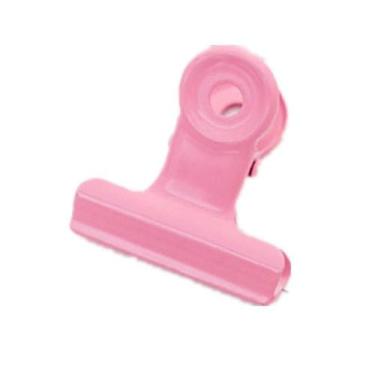 Imagem de Pastas de arquivo linda garota multicolorida clipes de metal papel de 