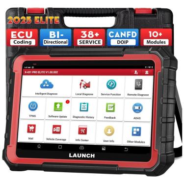 Imagem de Scanner OBD2 LAUNCH X431 PRO Elite 2025: Ferramenta de Diagnóstico AllinOne com Funcionalidades Avançadas e Atualizações