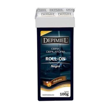 Imagem de Cera Roll-On Negra Depimiel 100g - Depilação Eficiente e Prática