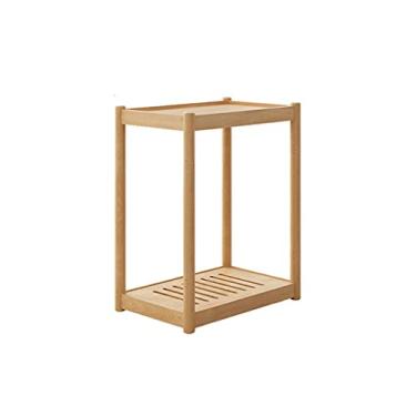 Imagem de Suporte de CPU para PC, base de host de mesa, suporte de madeira, prateleira de camada dupla, suporte de impressora, suporte de PC, adequado para a maioria dos hosts de PC (Cor: B, Tamanho: 1)