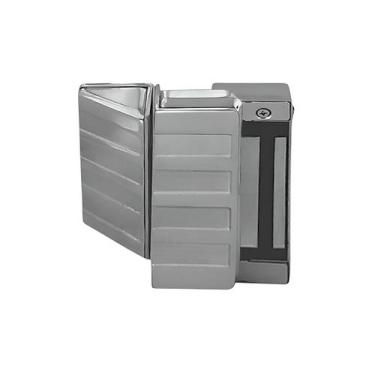 Imagem de Fechadura eletroímã para porta de vidro AL150 - AGL (Cromado)