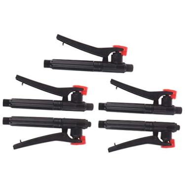 Imagem de CosCosX Pacote com 5 peças de alça de pulverizador 17,5 mm alça de rosca para pulverizador, alça de substituição de pulverizador de compressão agrícola para varinha de pulverizador de água peças de