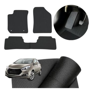 Imagem de Tapete Borracha Hb20 2012 A 2022 C Descanso De Pé Sob Medida