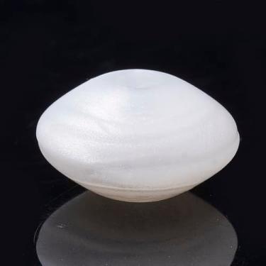 Imagem de 100 contas de silicone de lentilha de 12 mm de silicone macio Abacus Rondelle contas espaçadoras soltas para caneta DIY Beadable chaveiro cordão artesanato pulseira amizade colar fazer joias decoração